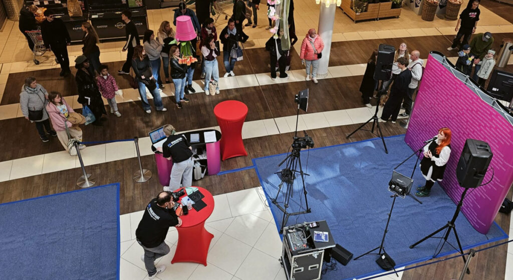 UFA-Casting in der Marienplatz-Galerie