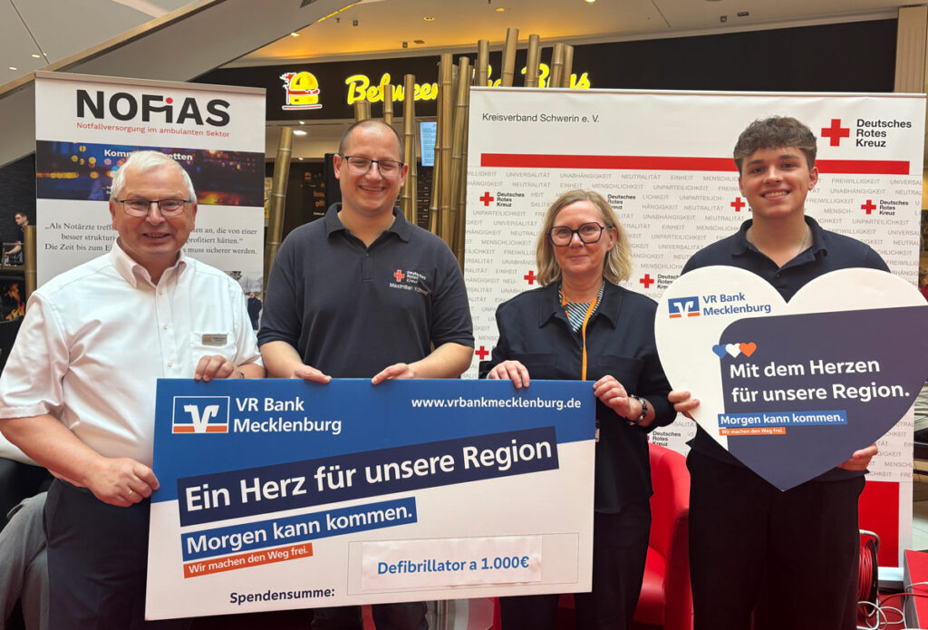 Spendenscheckübergabe