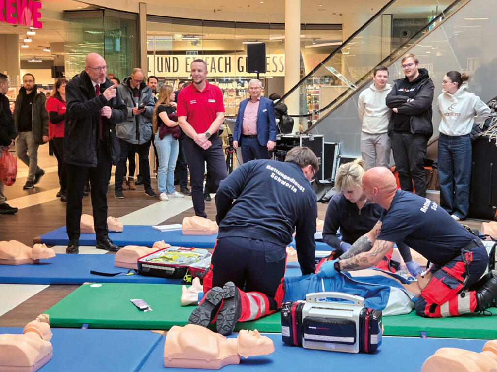 Reanimationsübungen