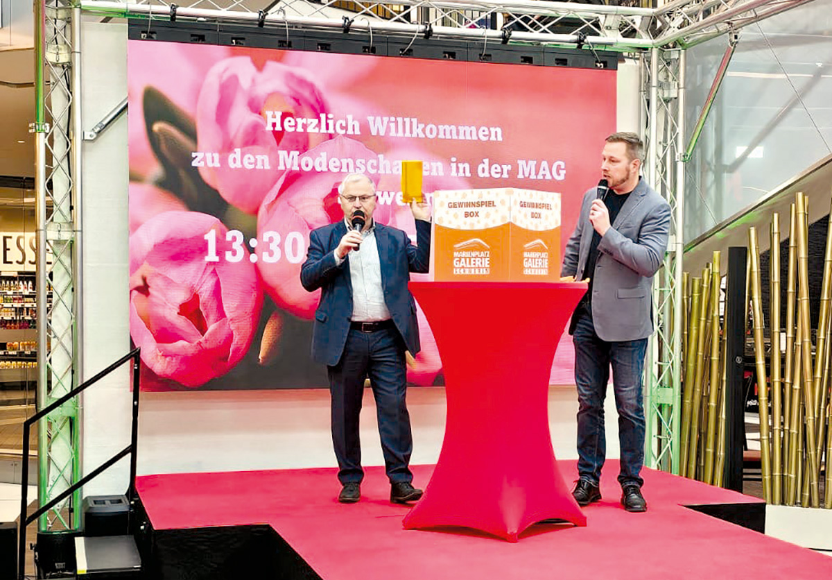 Fortuna Lacht Marienplatz Galerie Schwerin