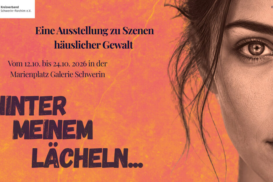 Plakatmotiv Hinter einem Lächels der AWO