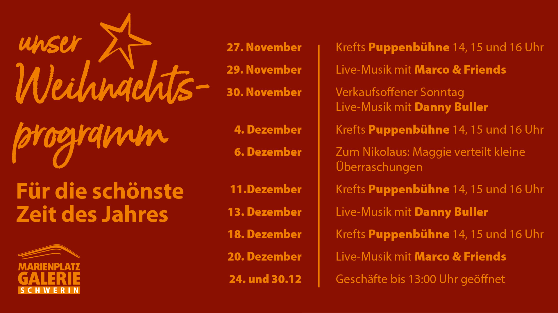 Adventsprogramm 2025