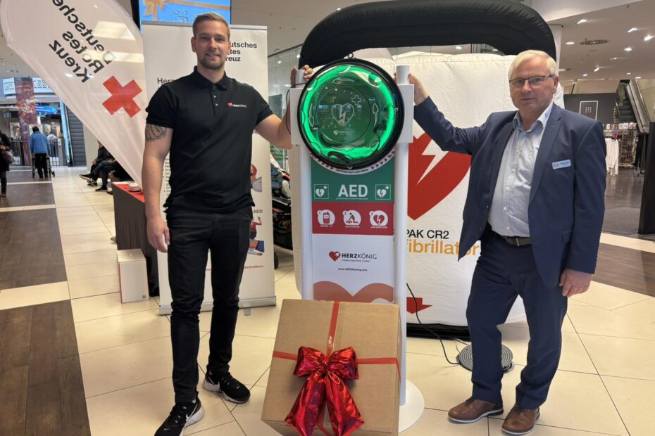 Übergabe Defibrilator